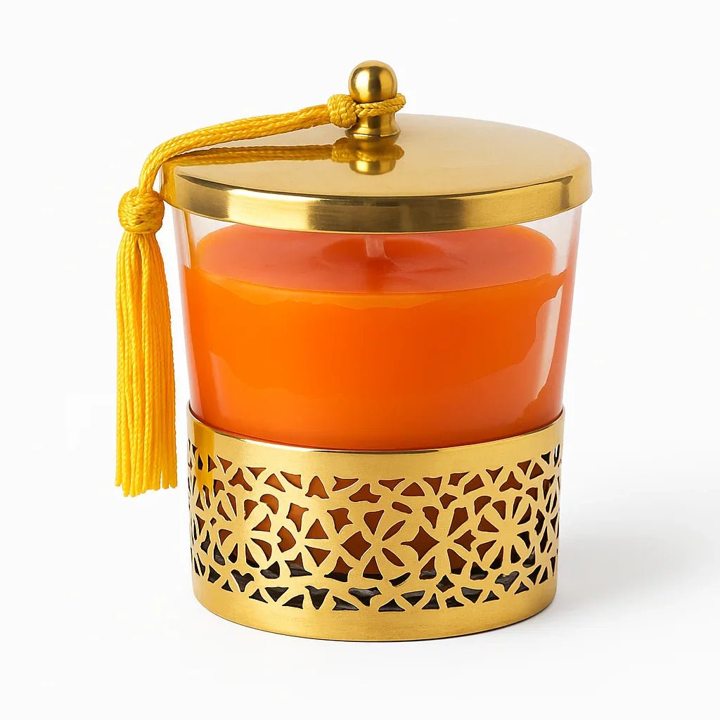 Copper Flame - Luxe Geurkaars uit Marrakech - The Style Of Morocco