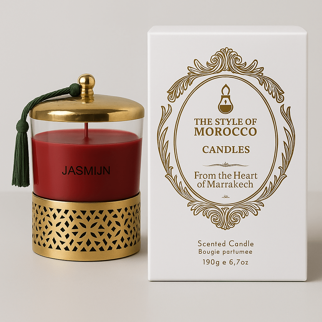 Jasmin-Copper Flame Luxe - Premium - The Style Of Morocco