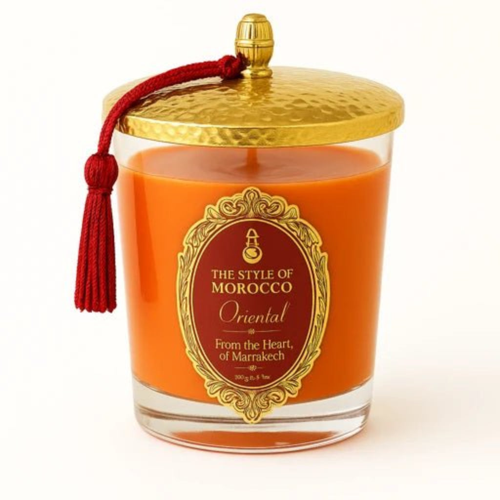 Deluxe Elegant Glow - Luxe Geurkaars - The Style Of Morocco