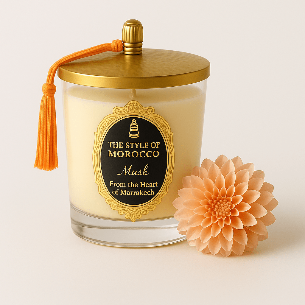 Deluxe Elegant Glow - Luxe Geurkaars - The Style Of Morocco