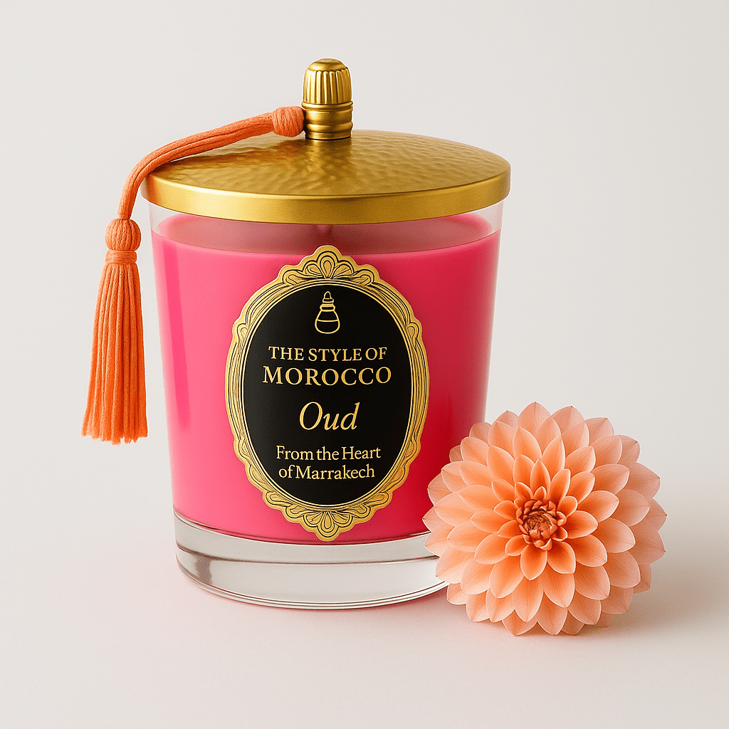 Deluxe Elegant Glow - Luxe Geurkaars - The Style Of Morocco