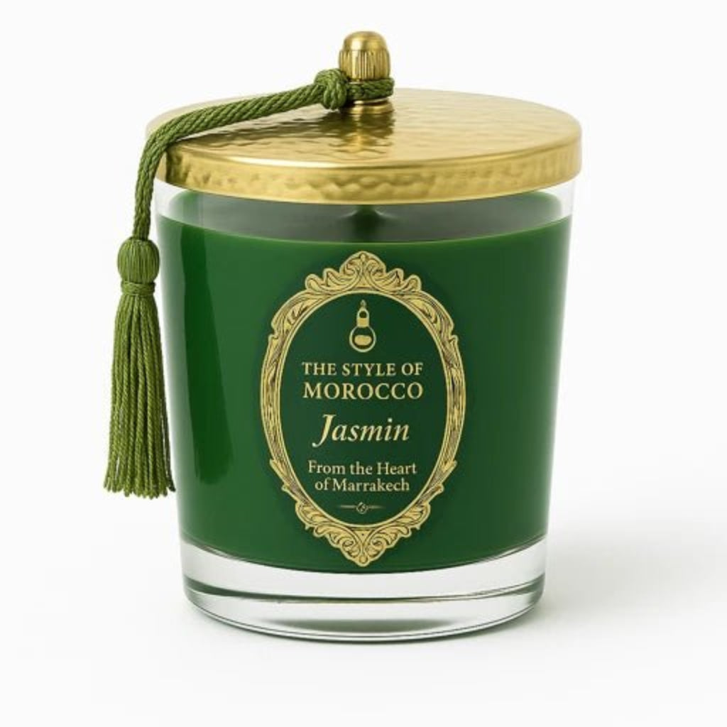 Deluxe Elegant Glow - Luxe Geurkaars - The Style Of Morocco